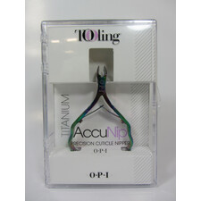 OPI ACCUNIP PRECISION CUTICLE NIPPER TITANIUM