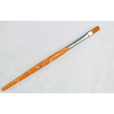 #6 GEL BRUSH ORANGE HANDLE