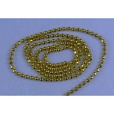 NAIL ART METAL GOLD BALLS CHAIN 12 INCHES