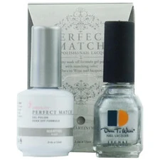 LECHAT PERFECT MATCH GEL POLISH & NAIL LACQUER PEARL MARTINI 2-.5OZ/15ML - PMS16