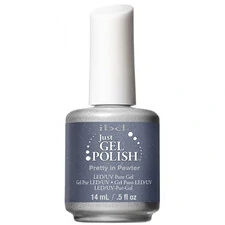 IBD JUST GEL POLISH PRETTY IN PEWTER 14 ML/.5 OZ