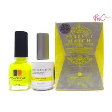 LECHAT PERFECT MATCH GEL POLISH & NAIL LACQUER HAPPY HOUR 2-.5OZ/15ML