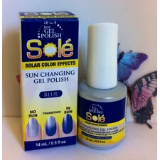 IBD JUST GEL POLISH SOLE BLUE SUN CHANGING COLOR EFFECTS 14 ML/.5 OZ