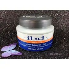 IBD LED/UV BUILDER HARD GEL CLEAR TRANSPARENT 56G-2OZ 61178