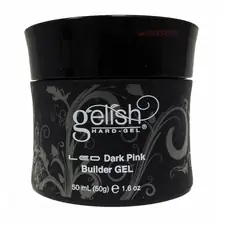 GELISH HARD GEL - LED DARK PINK BUILDER GEL - 50ML - 1.6OZ
