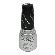 GELAZE CHINA GLAZE 0.5 OZ TOP COAT