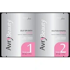 AVRY BEAUTY JELLY SPA PEDI BATH SET - ROSE