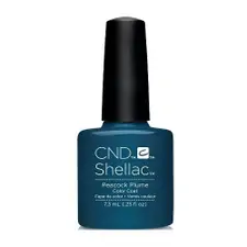 CND SHELLAC UV COLOR COAT - GEL NAIL POLISH - PEACOCK PLUME
