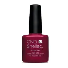 CND SHELLAC UV COLOR COAT - GEL NAIL POLISH -ROUGE RITE