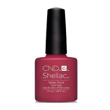 CND SHELLAC UV COLOR COAT - GEL NAIL POLISH - TARTAN PUNK