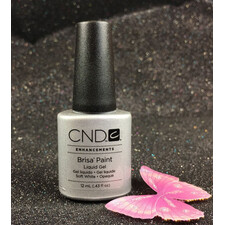 CND BRISA PAINT SOFT WHITE LIQUID GEL 08059 15ML/.5OZ