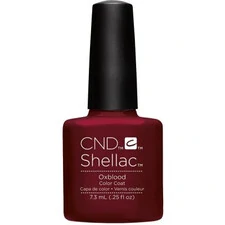 CND SHELLAC OXBLOOD GEL COLOR COAT 7.3 ML / 0.25 FL. OZ