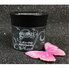 GELISH HARD GEL - LED CLEAR BUILDER NAIL GEL - 50ML - 1.6 OZ