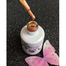 GELISH SOAK OFF GEL POLISH JUST NAUGHTY ENOUGH 1100087 WRAPPED IN GLAMOUR COLLECTION 15ML - 0.5OZ