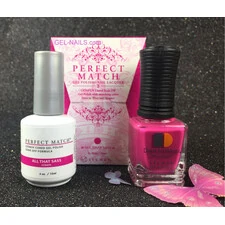 LECHAT PERFECT MATCH ALL THAT SASS PMS179 GEL POLISH & NAIL LACQUER -.5OZ/15ML