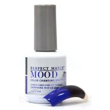 LECHAT SAPPHIRE NIGHT PERFECT MATCH MOOD COLOR CHANGING GEL POLISH MPMG43