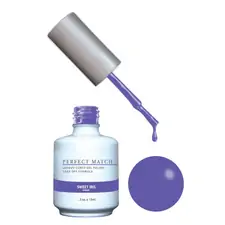 LECHAT PERFECT MATCH GEL POLISH & NAIL LACQUER - SWEET IRIS .5OZ-15ML - PMS148