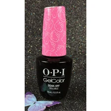 HELLO KITTY GEL COLOR BY OPI LOOK AT MY BOW! GCH83