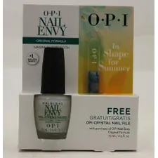 OPI NAIL ENVY ORIGINAL FORMULA - WITH CRYSTAL NAIL FILE SRG18