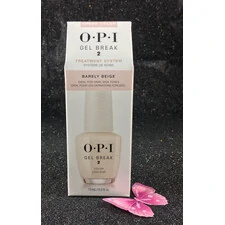 OPI BARELY BEIGE GEL BREAK 2 TREATMENT SYSTEM 15 ML / 0.5 OZ