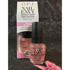 OPI NAIL ENVY PINK WHEAT PROTEIN & CALCIUM NT223 STRENGTH + COLOR