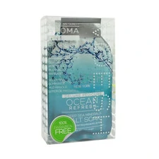 VOESH DELUXE PEDICURE IN A BOX 4 IN 1 - SOAK, SCRUB, MASQUE, MASSAGE - OCEAN REFRESH
