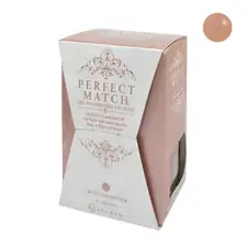 LECHAT PERFECT MATCH GEL POLISH & NAIL LACQUER GOLD HEARTED 2-.5OZ-15ML - PMS166