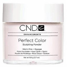 CND PERFECT COLOR SCULPTING POWDER WARM PINK OPAQUE 22G - .8OZ