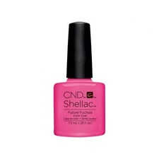 CND SHELLAC FUTURE FUCHSIA UV COLOR COAT - GEL NAIL POLISH