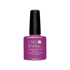 CND SHELLAC MAGENTA MISCHIEF UV COLOR COAT - GEL NAIL POLISH