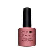 CND SHELLAC UNTITLED BRONZE UV COLOR COAT - GEL NAIL POLISH
