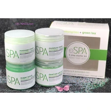 BCL SPA LEMONGRASS + GREEN TEA STARTER 4-PIECE KIT ORGANIC