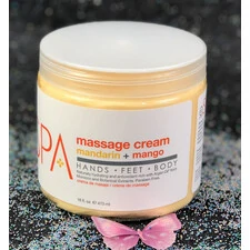 BCL SPA ORGANIC MASSAGE CREAM MANDARIN + MANGO 16 FL.OZ 473 ML