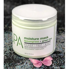 BCL SPA ORGANIC MOISTURE MASK LEMONGRASS + GREEN TEA 16 FL.OZ 473 G
