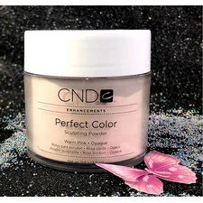 CND PERFECT COLOR SCULPTING POWDER WARM PINK OPAQUE 104G-3.7OZ