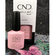 CND SHELLAC CANDIED 92223 GEL COLOR COAT CHIC SHOCK THE COLLECTION SPRING 2018