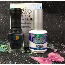 LECHAT PERFECT MATCH METALLUX HYPNOTIC MLMS05 GEL POLISH & NAIL LACQUER 2-.5OZ/15ML
