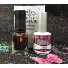 LECHAT PERFECT MATCH METALLUX PARADOX MLMS04 GEL POLISH & NAIL LACQUER 2-.5OZ/15ML