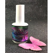 WAVE GLOW 2 SOAK OFF COLOR GEL POLISH GLOW IN THE DARK