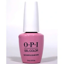 OPI GELCOLOR SUZI SHOPS & ISLAND HOPS GCH71 NEW LOOK