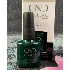 CND SHELLAC AURA COLOR COAT GEL NAIL POLISH 7.3ML-0.25OZ