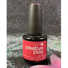 CND CREATIVE PLAY GEL POLISH - REVELRY RED 486
