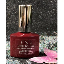 CND SHELLAC ROUGE RITE #197 LUXE GEL POLISH 92274
