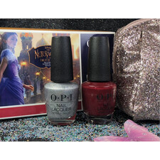 OPI THE NUTCRACKER AND THE FOUR REALMS POLISH DUOPACK & GIFT WRAP BAG HRK35