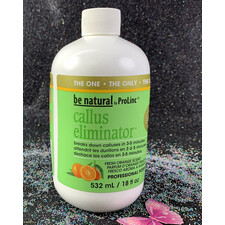 BE NATURAL CALLUS ELIMINATOR FRESH ORANGE SCENT 532 ML - 18 FL.OZ