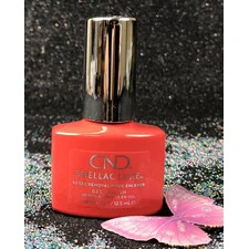 CND SHELLAC MAMBO BEAT #244 LUXE GEL POLISH 92272