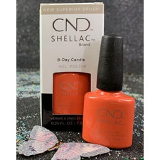 CND SHELLAC B-DAY CANDLE GEL POLISH 7.3 ML - 0.25 FL OZ - FALL 2019 TREASURED MOMENTS COLLECTION