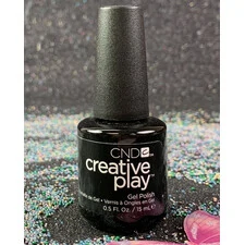 CND CREATIVE PLAY GEL POLISH BLACK & FORTH 451