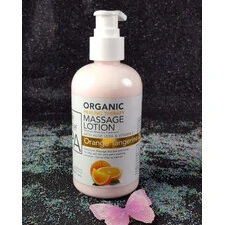 LA PALM SPA PRODUCTS - ORGANIC HEALING MASSAGE LOTION - ORANGE TANGERINE ZEST 8OZ-240ML