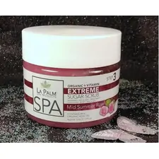 LA PALM SPA PRODUCTS - SUGAR SCRUB - MID SUMMER ROSE 12OZ-340G